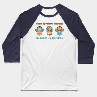 Monkey Masks Baseball T-Shirt